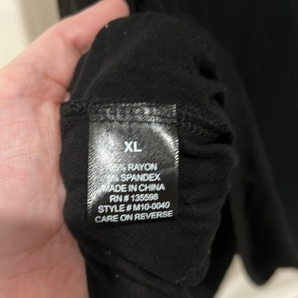 CURE. BLACK SLEEVELESS MIDI DRESS - Picture 5 of 5